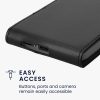 Husa Samsung Galaxy Xcover 7, Negru, Piele ecologica/Silicon, KWM000021VQ001C
