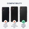 Husa Samsung Galaxy Xcover 7, Negru, Piele ecologica/Silicon, KWM000021VQ001C