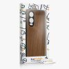 Husa OnePlus Nord CE4 Lite, Maro, Lemn/Silicon, KWM000022UY001C