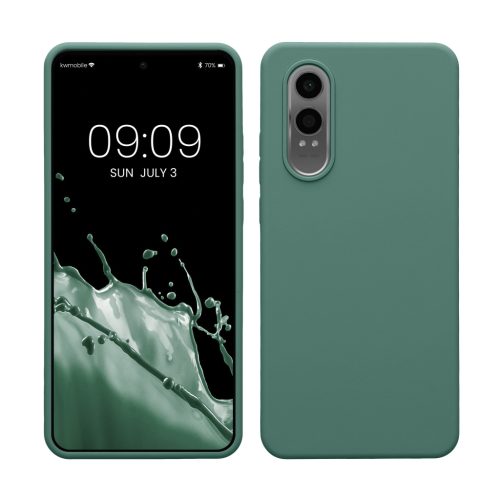Husa OnePlus Nord CE4 Lite, Verde, Silicon, KWM000022UZ002C