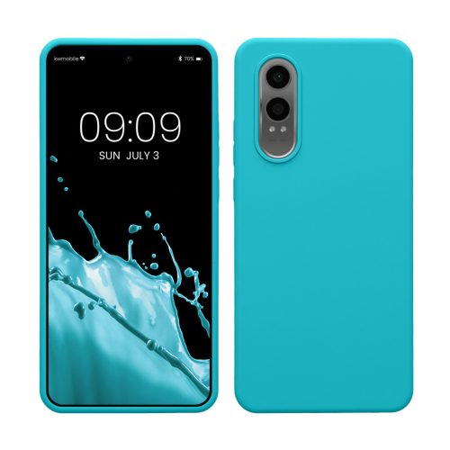Husa OnePlus Nord CE4 Lite, Albastru deschis, Silicon, KWM000022UZ004C