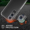 Husa cu jnur OnePlus Nord CE4 Lite, Transparent/Negru, Silicon, KWM000022VA001C