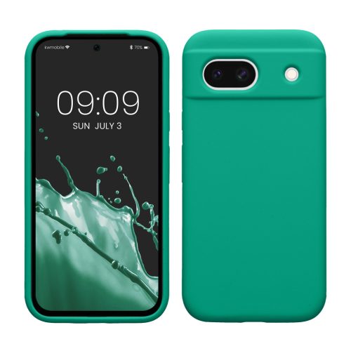 Husa Google Pixel 8a, Verde, Silicon, KWM000020KQ044C