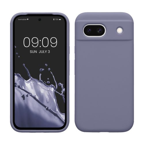Husa Google Pixel 8a, Gri, Silicon, KWM000020KQ047C