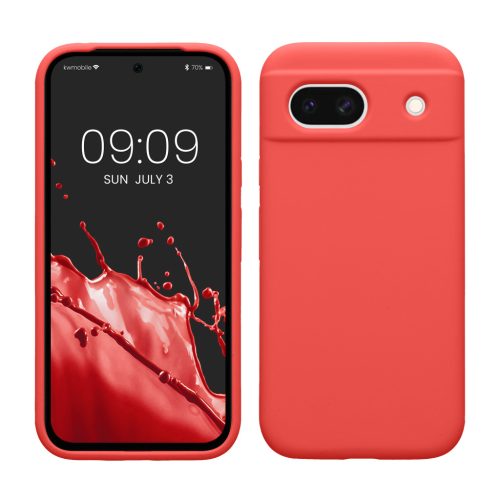 Husa Google Pixel 8a, Rosu, Silicon, KWM000020KQ050C