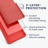 Husa Google Pixel 8a, Rosu, Silicon, KWM000020KQ050C