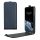 Husa Samsung Galaxy A54 5G, Albastru inchis, Piele ecologica/Silicon, KWM000018TT002C