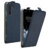 Husa Samsung Galaxy A54 5G, Albastru inchis, Piele ecologica/Silicon, KWM000018TT002C