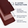 Husa Apple iPhone 15 Pro, Rosu inchis, Silicon, KWM000020CC040C