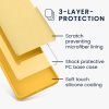 Husa Apple iPhone 15 Pro, Galben, Silicon, KWM000020CC042C