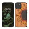 Husa Apple iPhone 15, Multicolor, Lemn/Silicon, KWM000020EG004C
