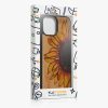 Husa Apple iPhone 15, Multicolor, Lemn/Silicon, KWM000020EG004C