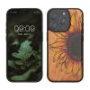 Husa Apple iPhone 15 Pro, Multicolor, Lemn/Silicon, KWM000020EI004C