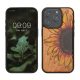 Husa Apple iPhone 15 Pro, Multicolor, Lemn/Silicon, KWM000020EI004C