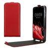 Husa Samsung Galaxy A15 5G, Rosu, Piele ecologica/Silicon, KWM000021OM003C