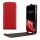 Husa Samsung Galaxy A15 5G, Rosu, Piele ecologica/Silicon, KWM000021OM003C