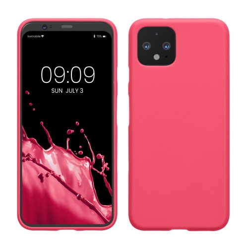 Husa Google Pixel 4, Roz, Silicon, KWM000010ON015C