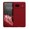 Husa Google Pixel 7a, Rosu, Silicon, KWM000019YE052C