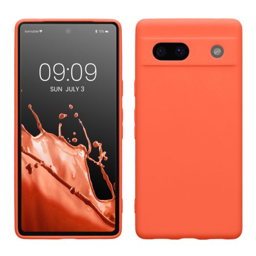 Husa Google Pixel 7a, Roz, Silicon, KWM000019YF041C