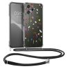 Husa cu jnur Xiaomi Redmi 12, Multicolor, Silicon, KWM0000209P003C