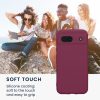 Husa Google Pixel 8a, Visiniu, Silicon, KWM000020KU030C