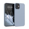 Husa Apple iPhone 12 Mini, Albastru deschis, Silicon, KWM000011JO069C