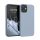 Husa Apple iPhone 12 Mini, Albastru deschis, Silicon, KWM000011JO069C