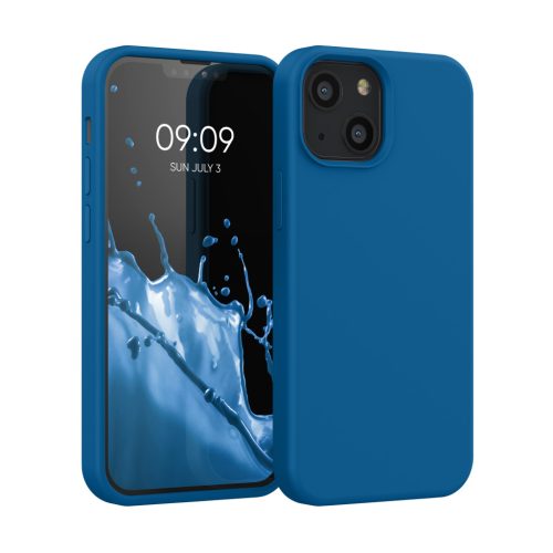 Husa Apple iPhone 13 Mini, Albastru, Silicon, KWM000013OU061C