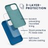 Husa Apple iPhone 13 Mini, Albastru, Silicon, KWM000013OU061C