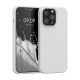 Husa Apple iPhone 13 Pro, Alb, Silicon, KWM000013OX051C