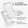 Husa Apple iPhone 13 Pro, Alb, Silicon, KWM000013OX051C