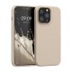 Husa Apple iPhone 13 Pro, Crem, Silicon, KWM000013OX053C