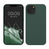 Husa Apple iPhone 14, Verde inchis, Silicon, KWM000016NI050C