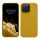 Husa Apple iPhone 14 Pro Max, Galben, Silicon, KWM000016NL046C