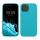 Husa Apple iPhone 15, Albastru deschis, Silicon, KWM000020CA016C