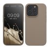 Husa Apple iPhone 15 Pro, Bej, Silicon, KWM000020CC047C