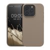 Husa Apple iPhone 15 Pro, Bej, Silicon, KWM000020CC047C
