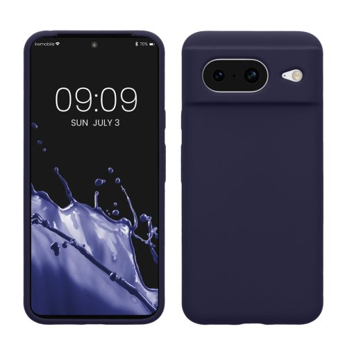 Husa Google Pixel 8, Albastru inchis, Silicon, KWM000020JF038C