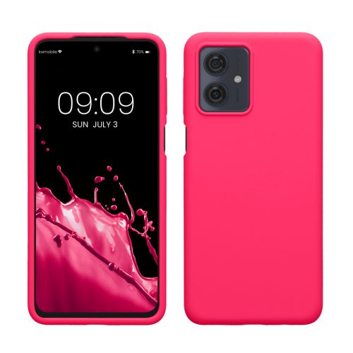 Husa Motorola Moto G54, Roz, Silicon, KWM000022NF011C