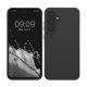 Husa Samsung Galaxy S24 FE, Gri inchis, Silicon, KWM000021WA002C