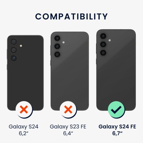 Husa Samsung Galaxy S24 FE, Galben, Silicon, KWM000021WA008C