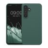 Husa Samsung Galaxy S24 FE, Verde, Silicon, KWM000021WA009C