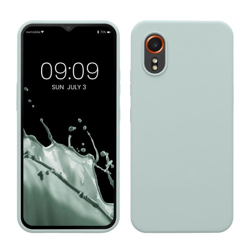 Husa Samsung Galaxy Xcover 7, Verde deschis, Silicon, KWM000021WB013C