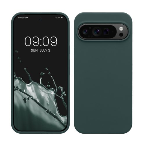 Husa Google Pixel 9 Pro XL, Verde, Silicon, KWM000020PV018C
