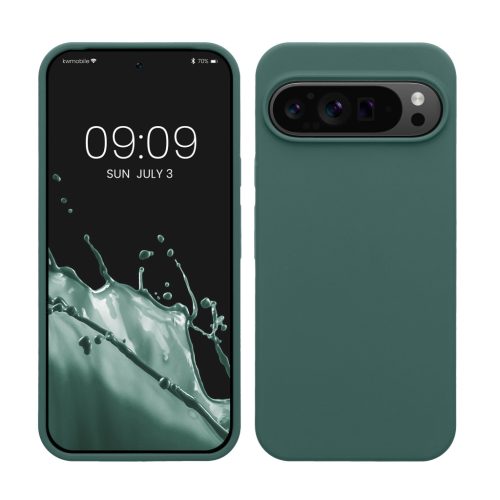 Husa Google Pixel 9 Pro XL, Verde, Silicon, KWM000020PV021C