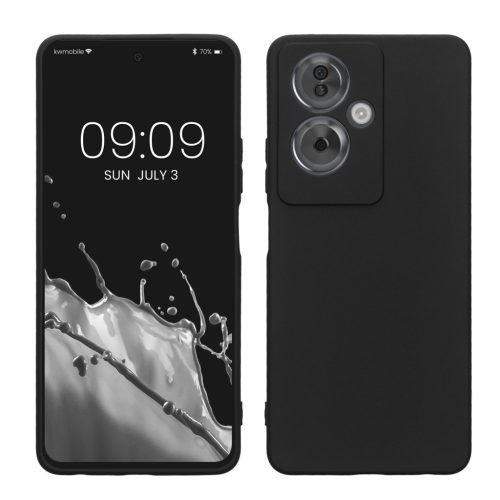 Husa OPPO A79 5G, Negru, Silicon, KWM000020QN001C