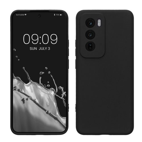 Husa OPPO Reno12, Negru, Silicon, KWM000020QO001C