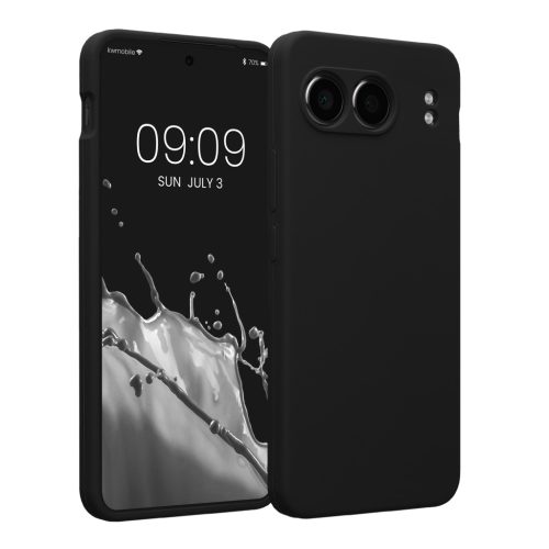 Husa OnePlus Nord 4, Negru, Silicon, KWM000022VH001C