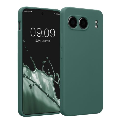 Husa OnePlus Nord 4, Verde, Silicon, KWM000022VH002C