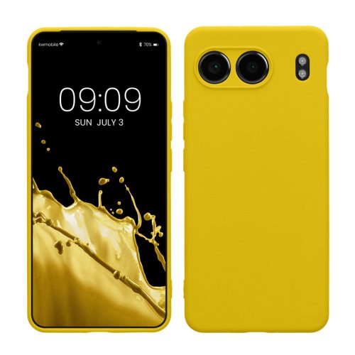 Husa OnePlus Nord 4, Galben, Silicon, KWM000022VI007C